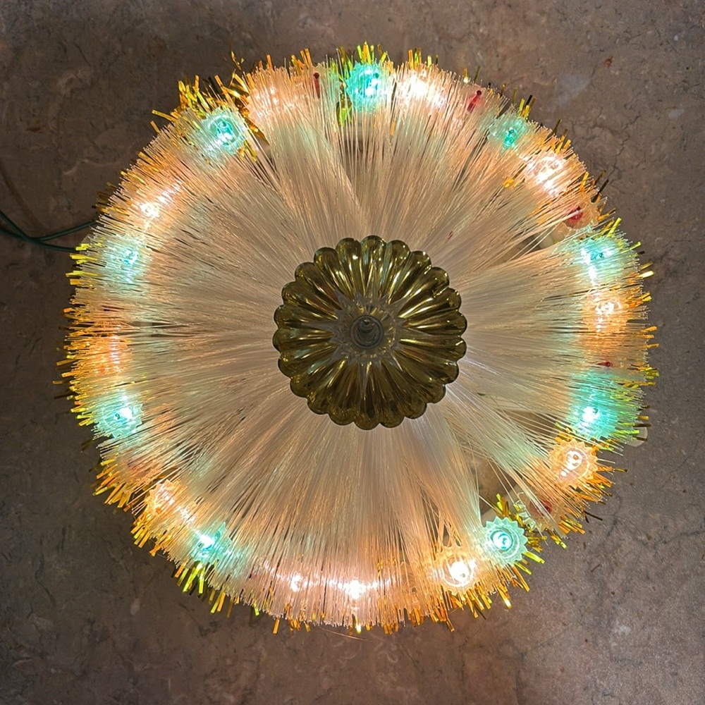 Vintage Midcentury Christmas Light up Tree Topper Andy’s